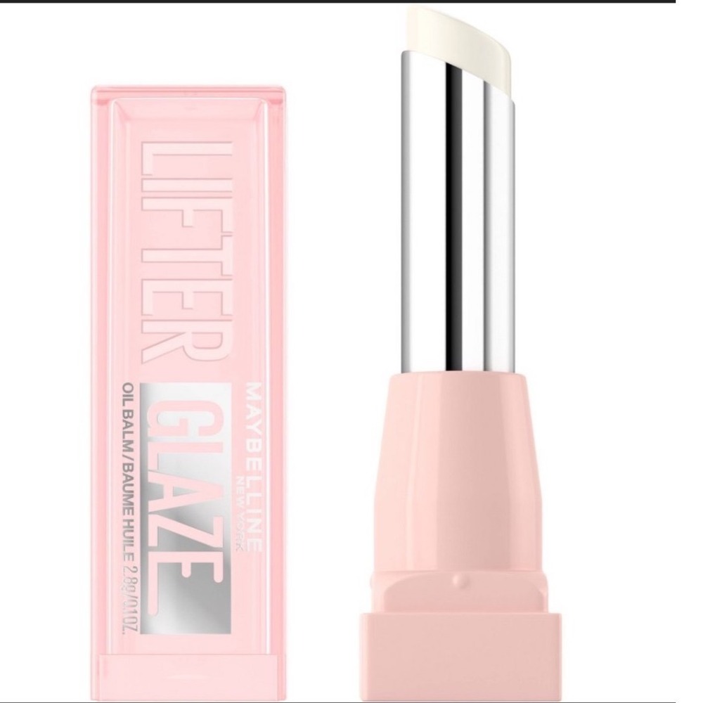 Maybelline Lifter Glaze Oil Balm 001 Clear Crave High Shine Lip Gloss 0.10oz NEW